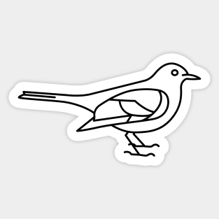 Blackbird Sticker